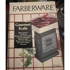 Farberware Gourmet Scale Measures Up To One Pound In Ounces